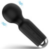 Generique Mini Wand TOUCH 10cm Noir